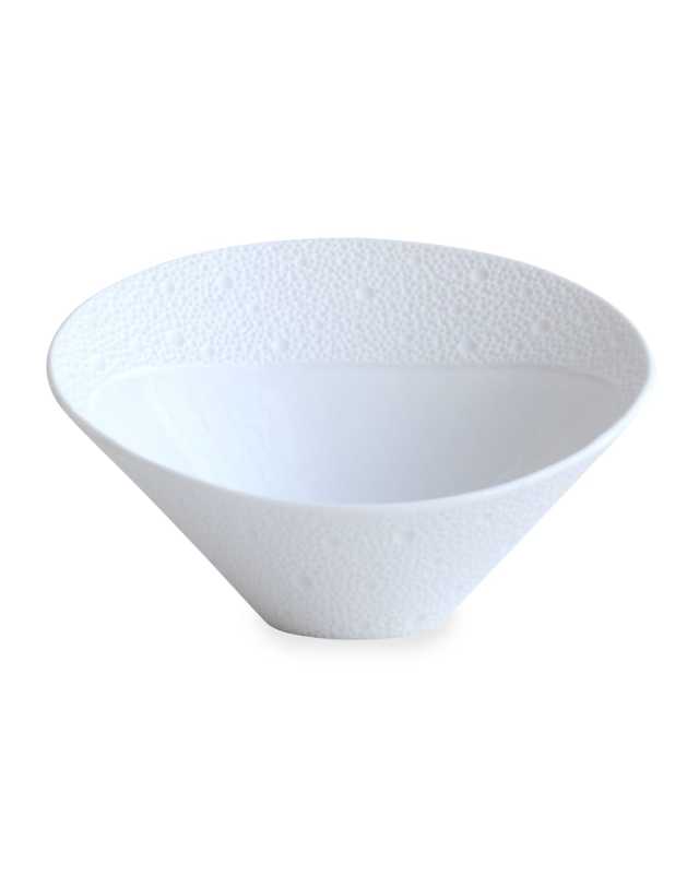 Ecume White Salad Bowl
