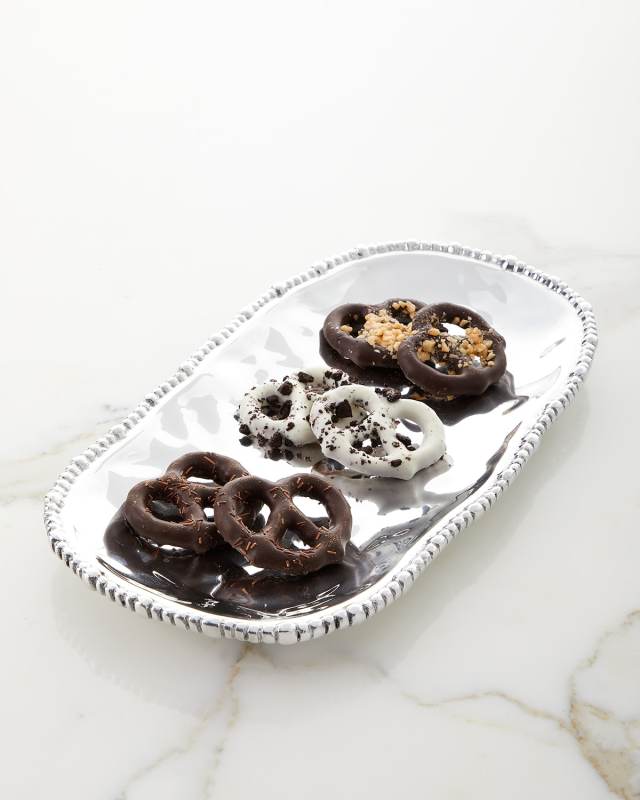 Organic Pearl Nova Oval Small Tray