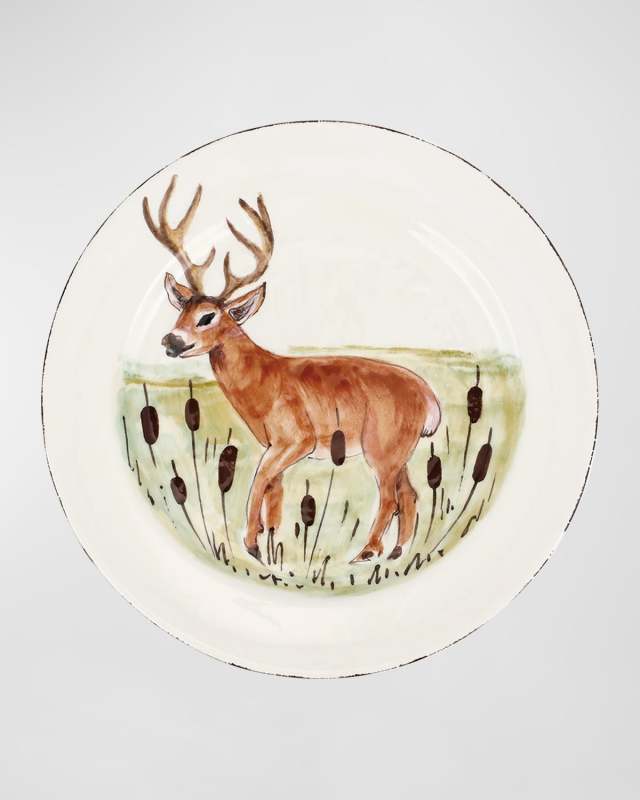 Wildlife Deer Dinner Plate