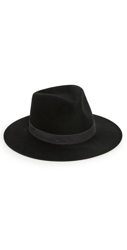 Janessa Leone Luca Packable Hat Black
