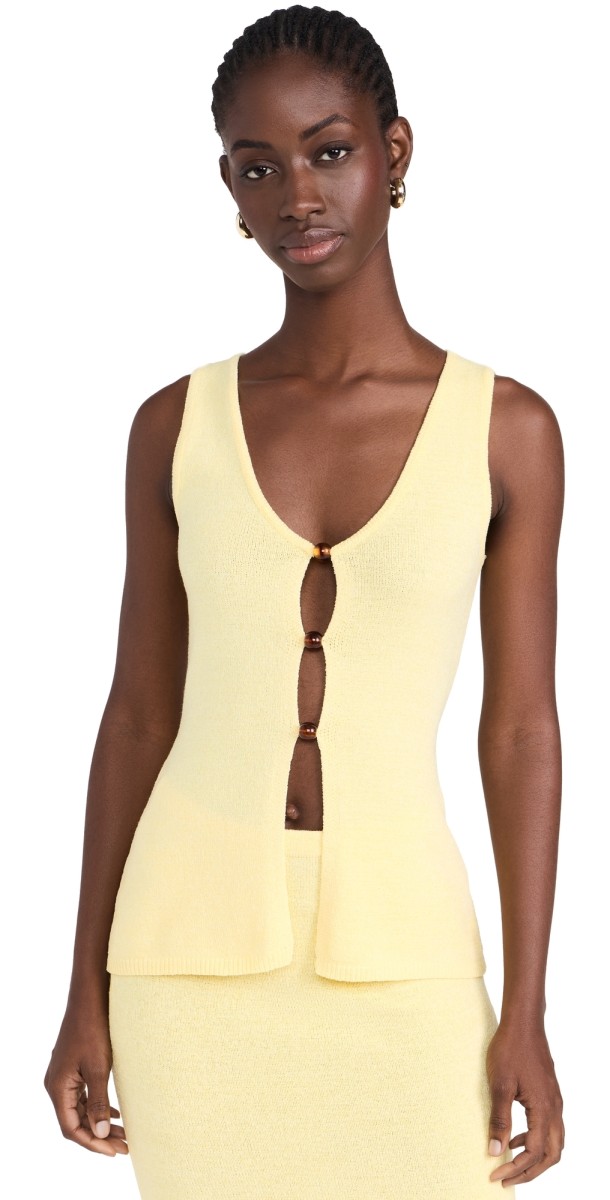 Runaway the Label Nadina Top Lemon