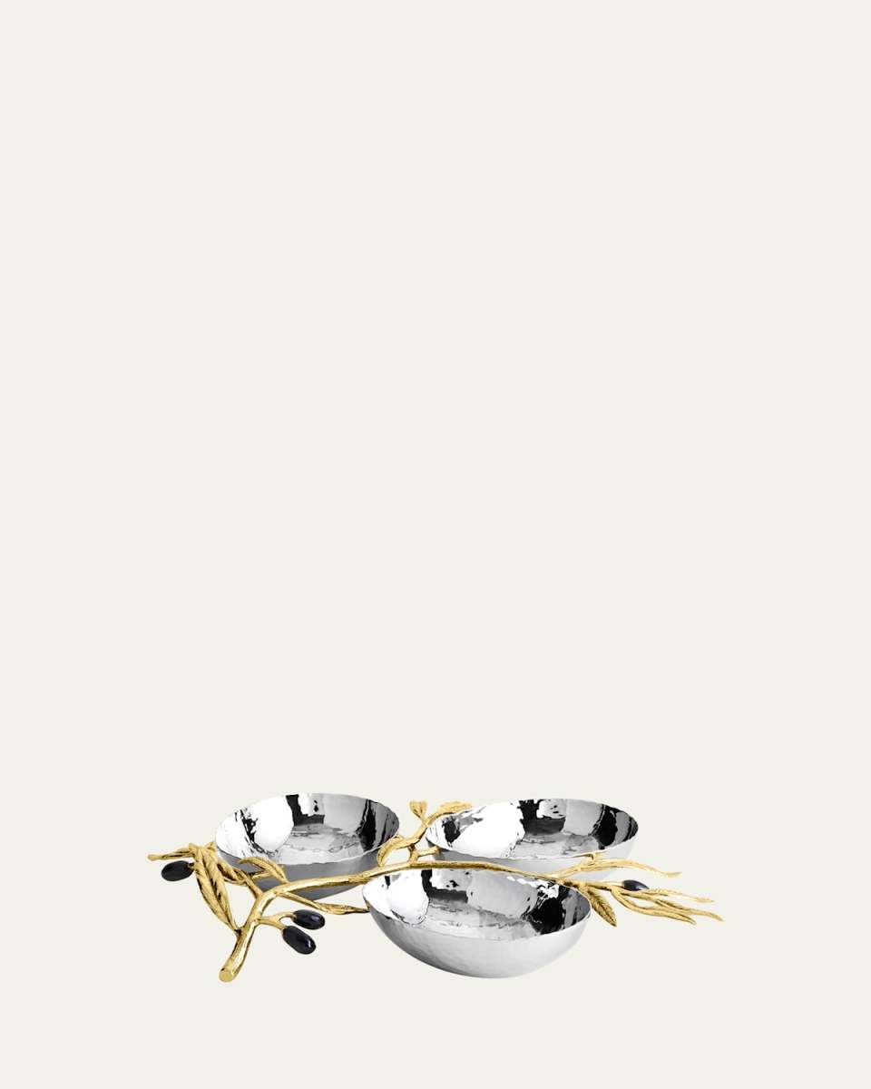 Olive Branch Triple Dish