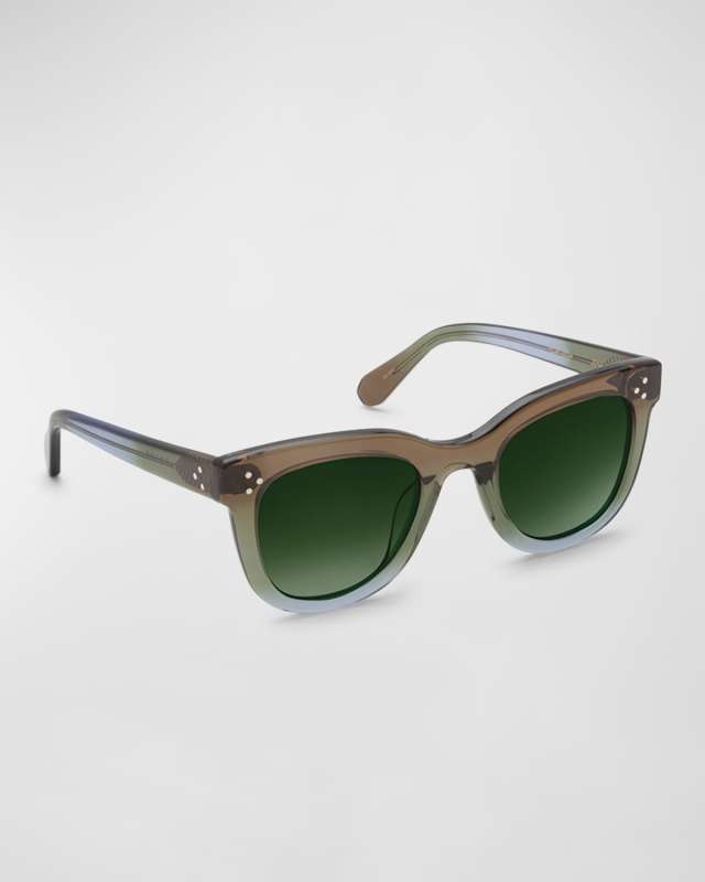 Jena Square Acetate Sunglasses