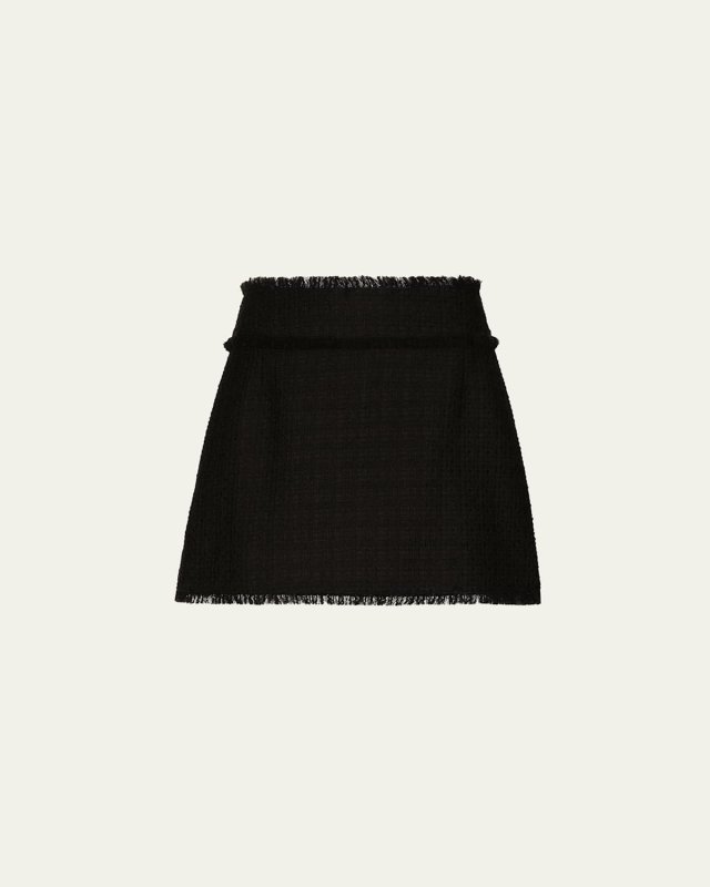 Tweed Mini Skirt