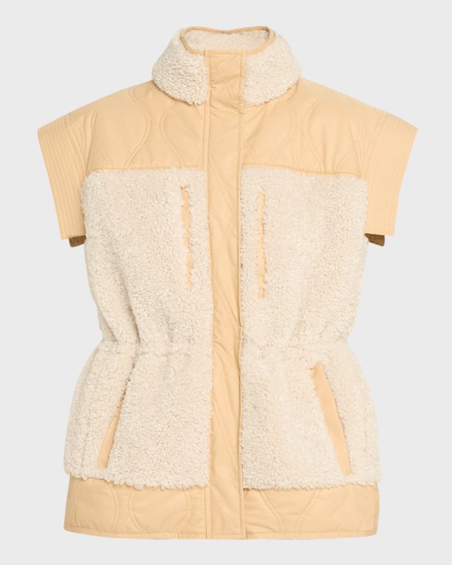 Shiloh Faux Shearling Vest