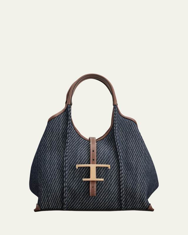 Mini Denim Shoulder Bag