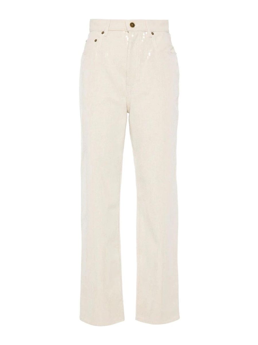 Golden Goose Jean Bootcut - Beige Clair