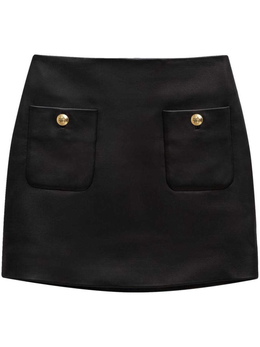 Finn leather skirt