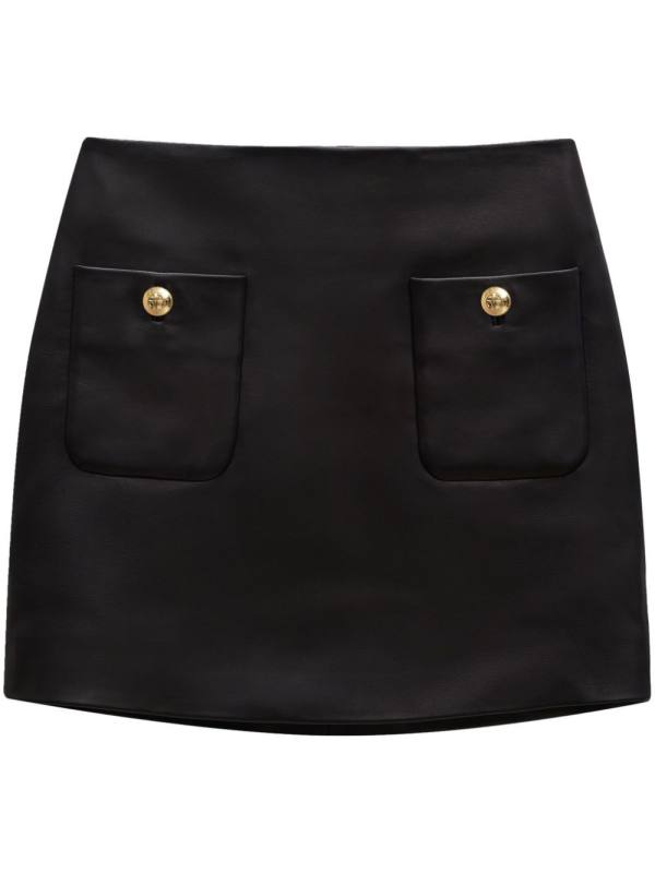 Finn leather skirt