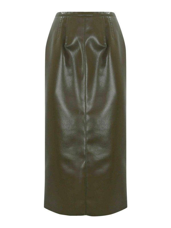 Philosophy di Lorenzo Serafini Jupe Midi - Vert