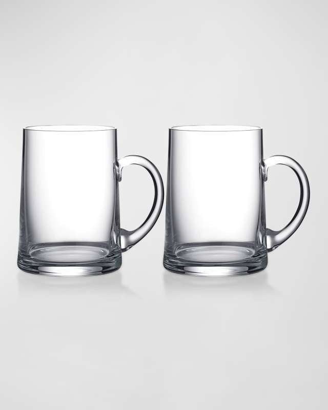 Craft Brew Beer Mugs, Set of 2