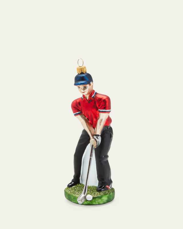 Golfer Ornament