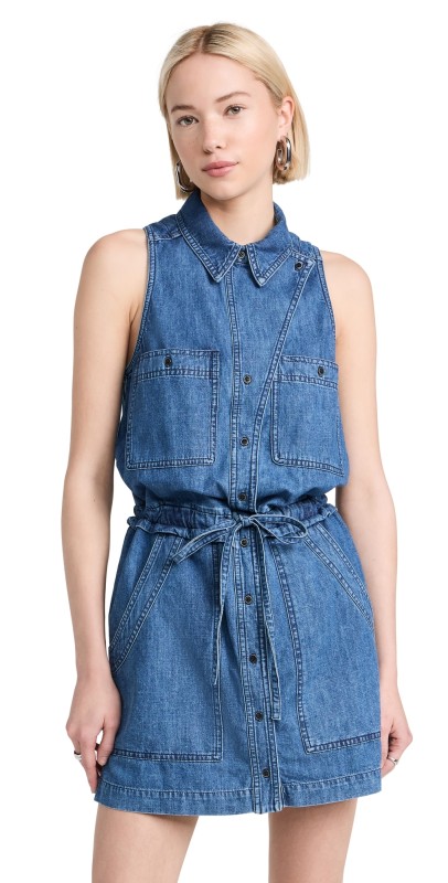 Isabel Marant Étoile Ines Dress Blue