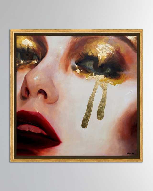 Tears of Gold Giclee on Canvas