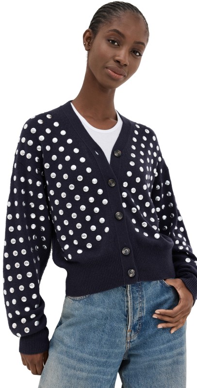 HAIKURE Chelsea Cardigan Navy