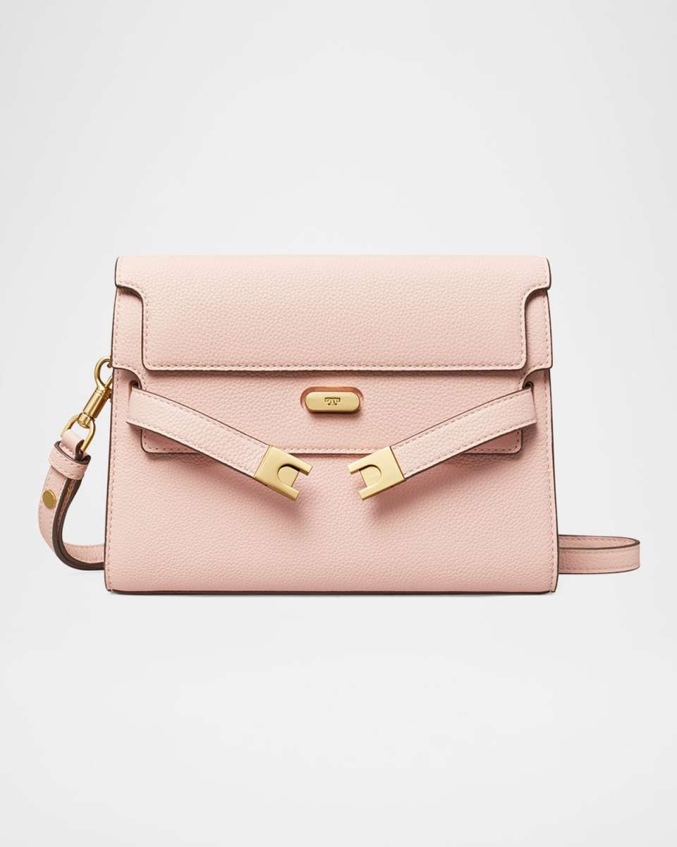 Lee Radziwill Pebbled Leather Shoulder Bag