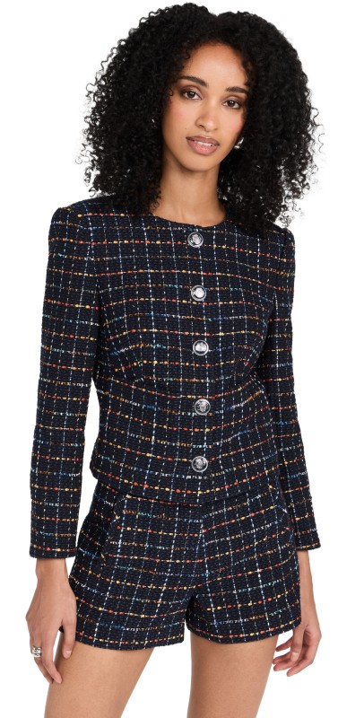 Veronica Beard Nathan Jacket Navy Multi