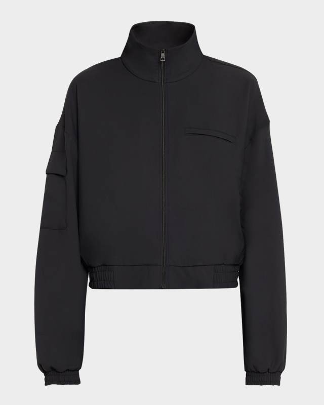 Status Pocket Sleeve Cropped Jacket