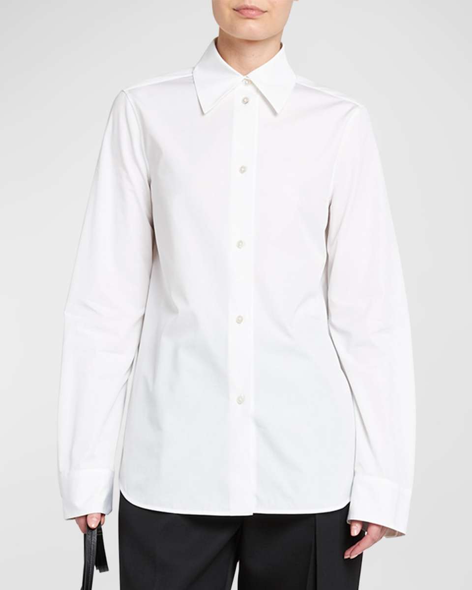 Slim Straight Shirtjacket
