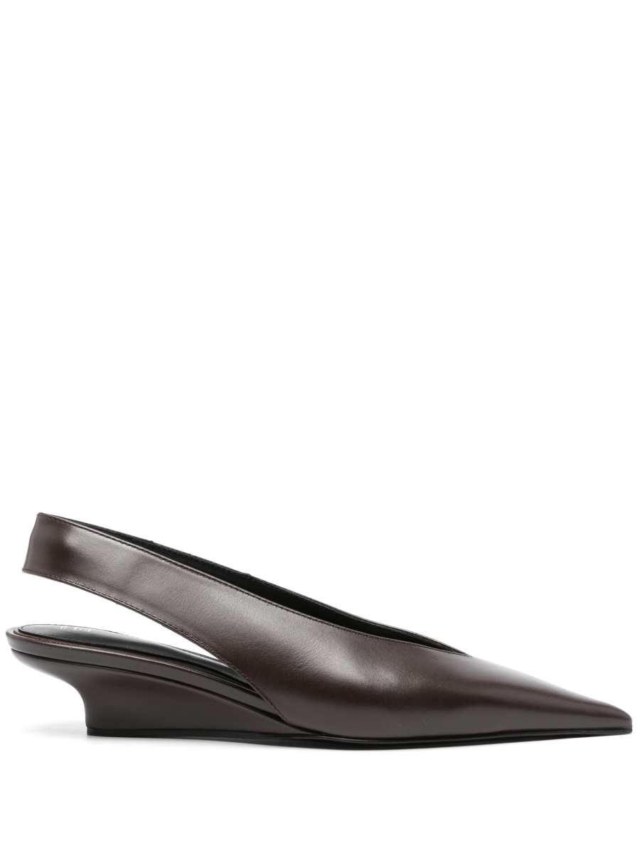 Toteme The Wedge-Heel Slingback bark