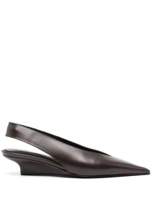 Toteme The Wedge-Heel Slingback bark
