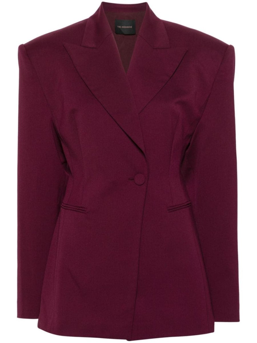 single-breasted blazer