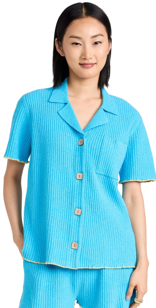 JoosTricot Chemise Top Blue