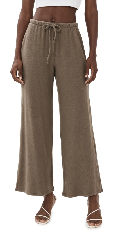 Reformation Olina Knit Pants Poppyseed
