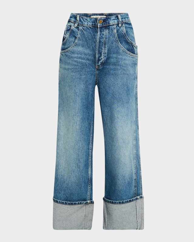 We The Free Final Countdown Cuffed Low-Rise Jeans