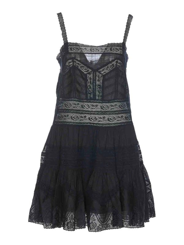 Zimmermann Robe Courte - Noir