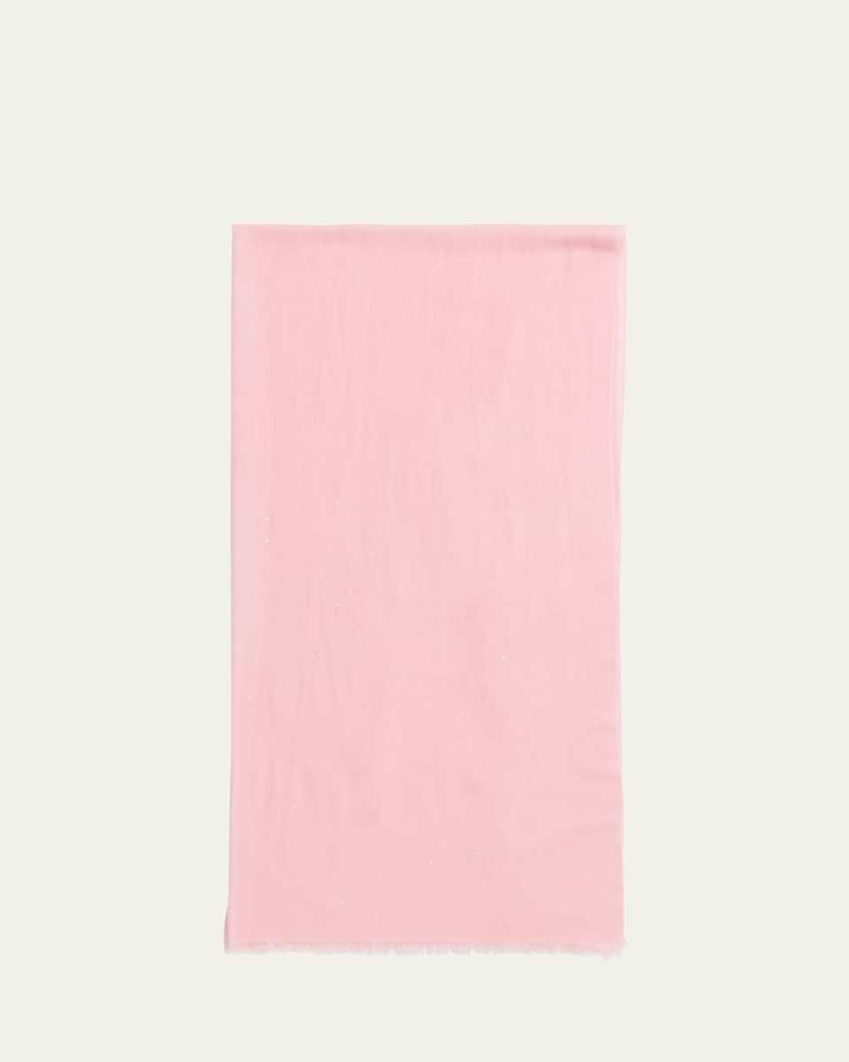 Raissa Sequined Wool-Blend Scarf