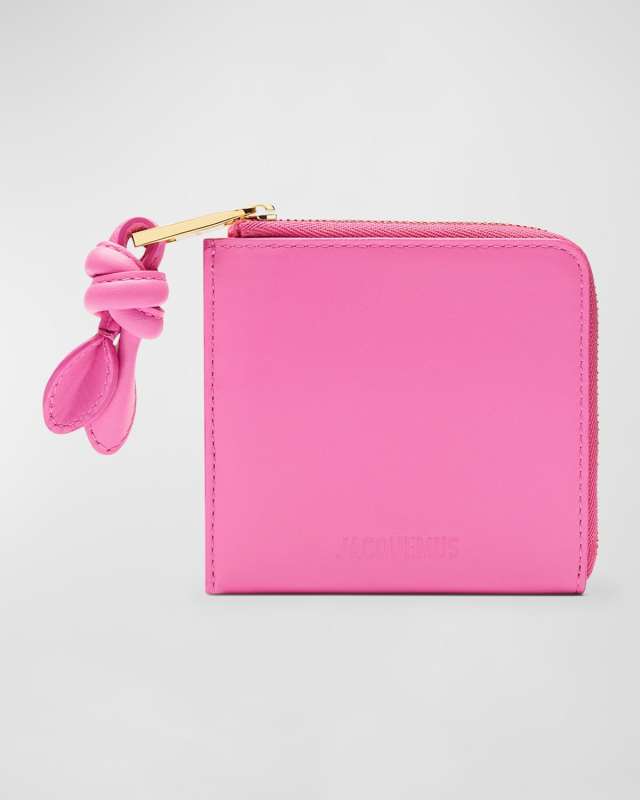 Le Porte Zip Leather Wallet
