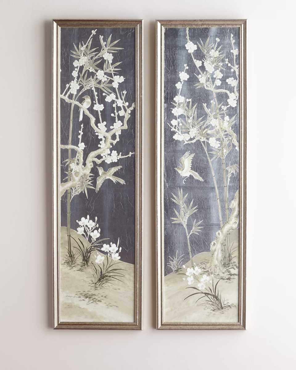 Antique Screen Diptych II
