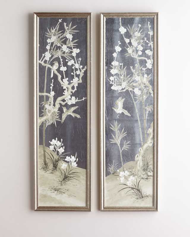 Antique Screen Diptych II