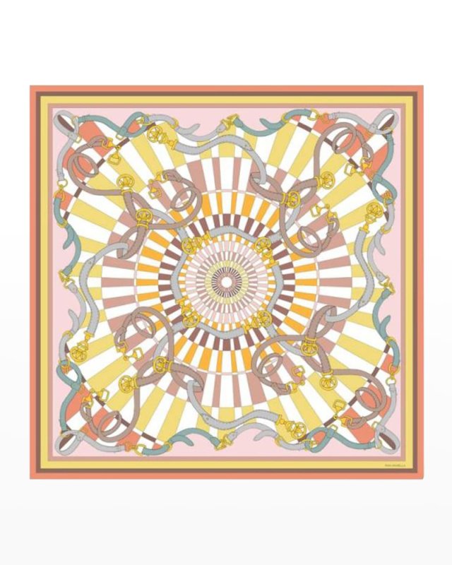 Printed Cashmere-Blend Scarf