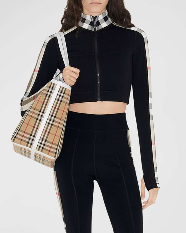 Cynthia Check Zip-Up Jacket
