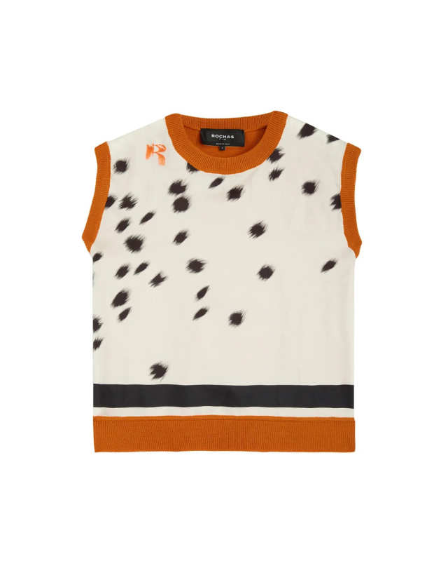 Sleeveless Sweater Orangeade