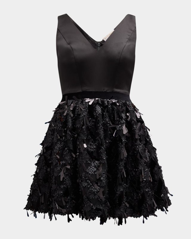 Vera Sequined Mini Dress