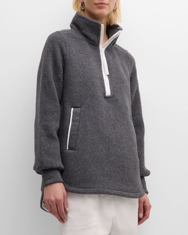Severn Fleece Half Zip Sweater