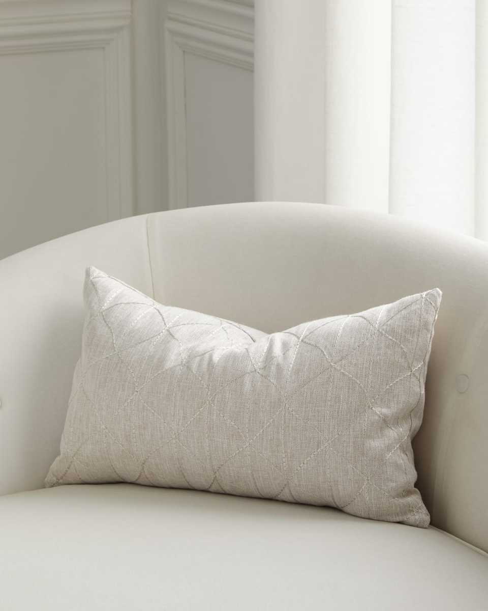 Marfa Tan Decorative Pillow, 13" x 22"
