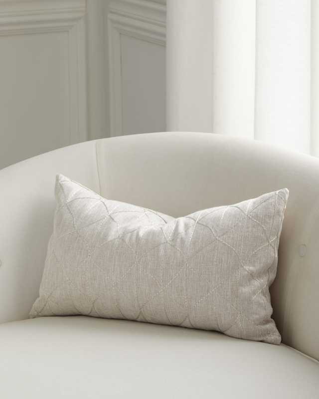Marfa Tan Decorative Pillow, 13" x 22"