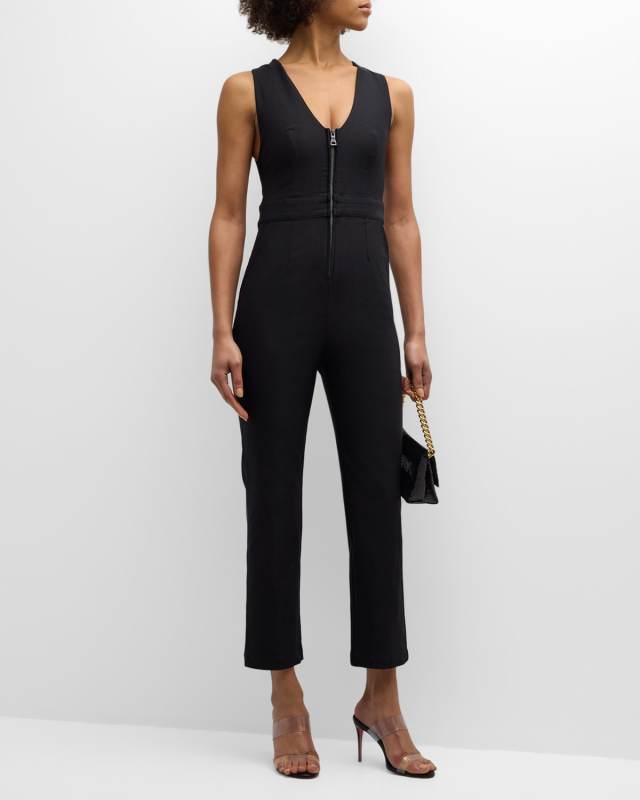 Rockstar Front Zip Jumpsuit