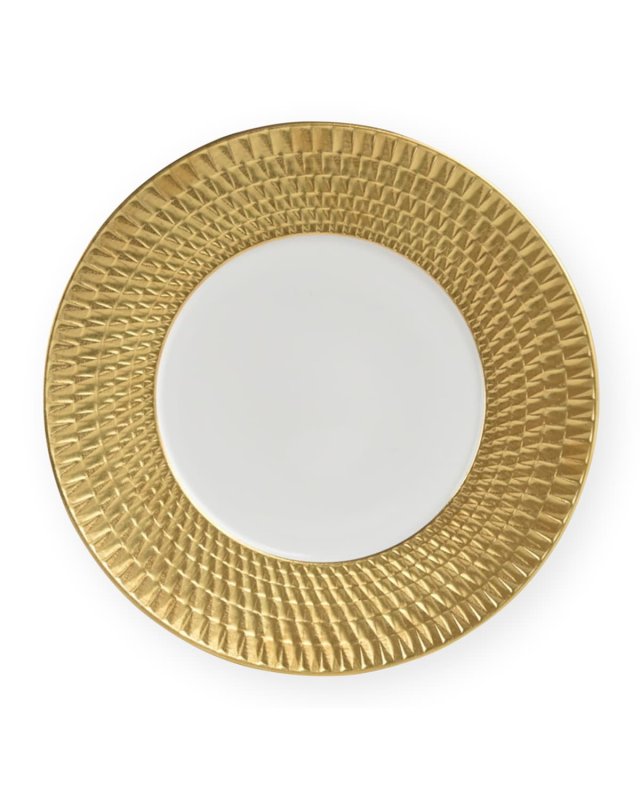 Twist Gold Salad Plate