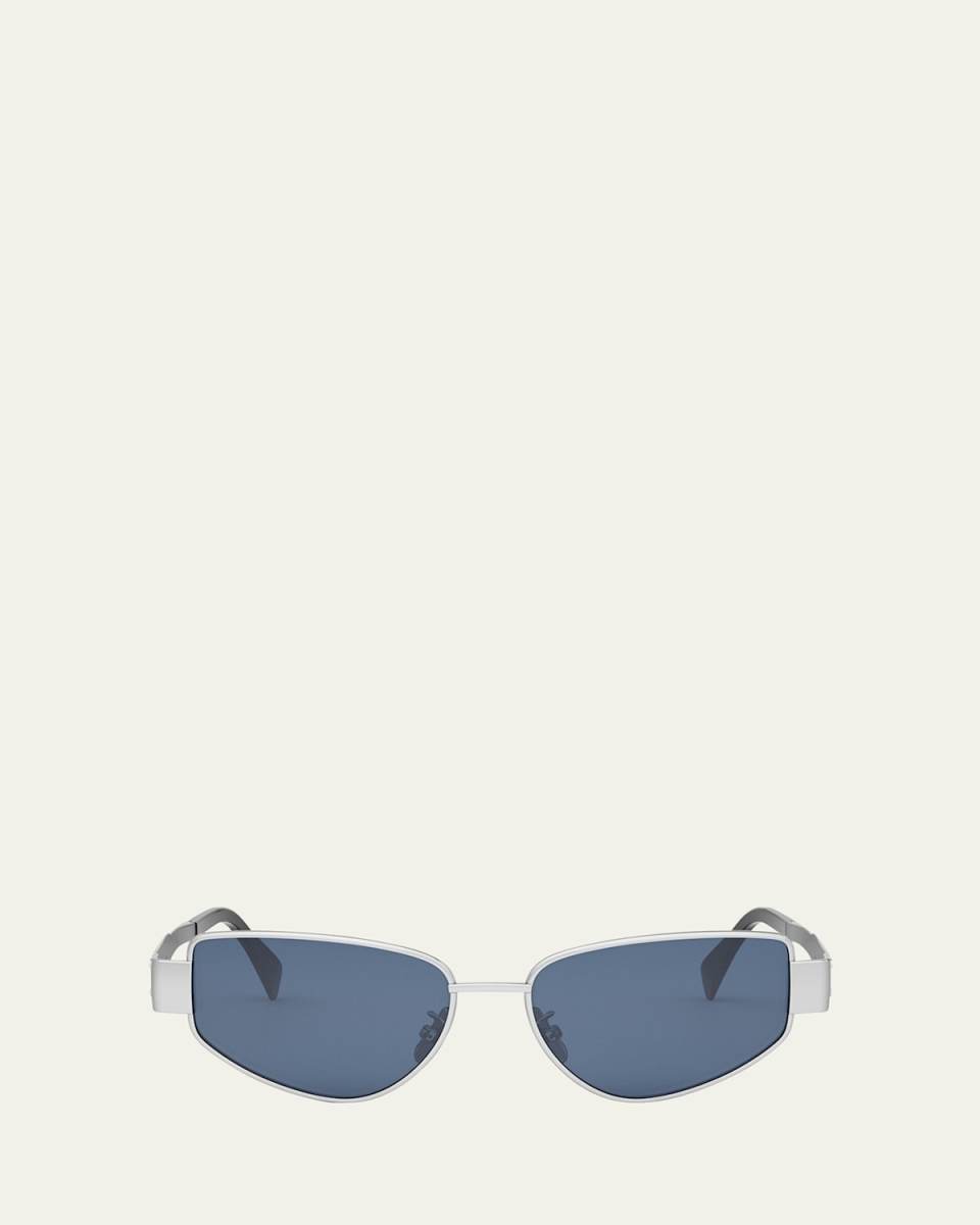 Triomphe Metal Cat Eye Sunglasses