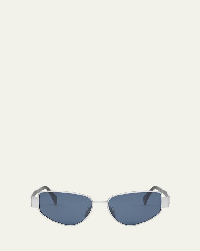 Triomphe Metal Cat Eye Sunglasses