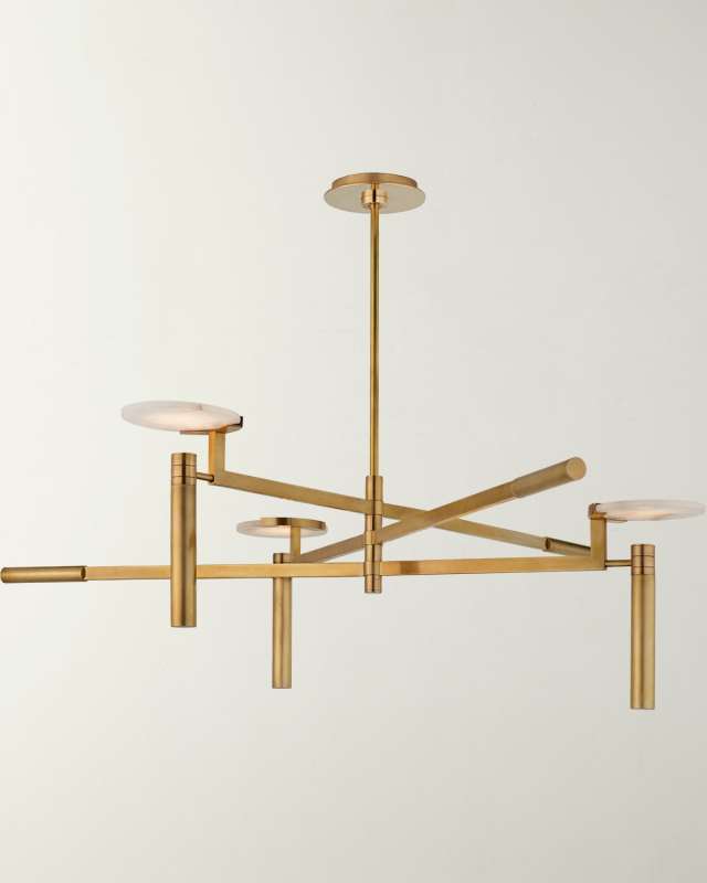 Melange Large Floating Disc Chandelier By Kelly Wearstler