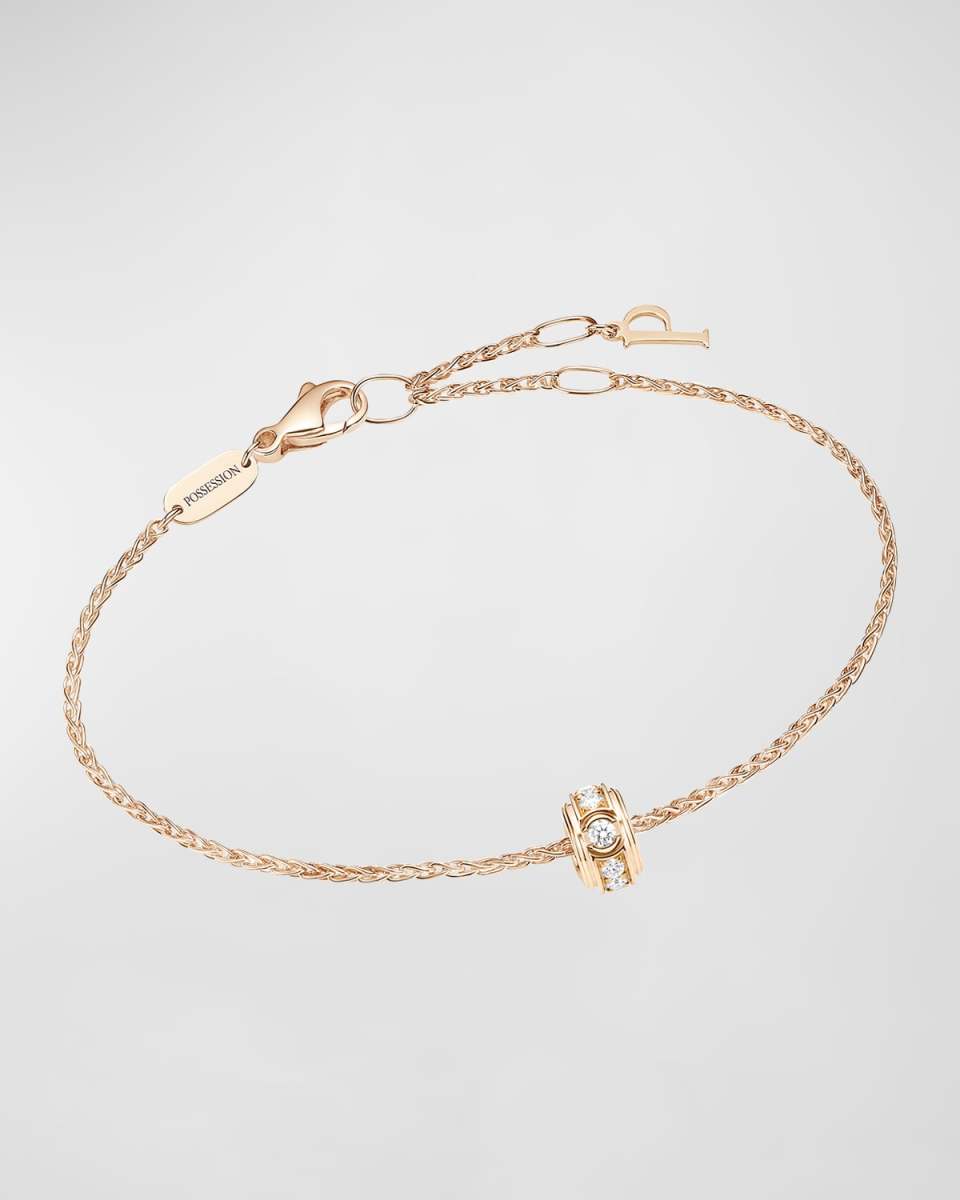 Possession 18K Rose Gold Diamond Bracelet
