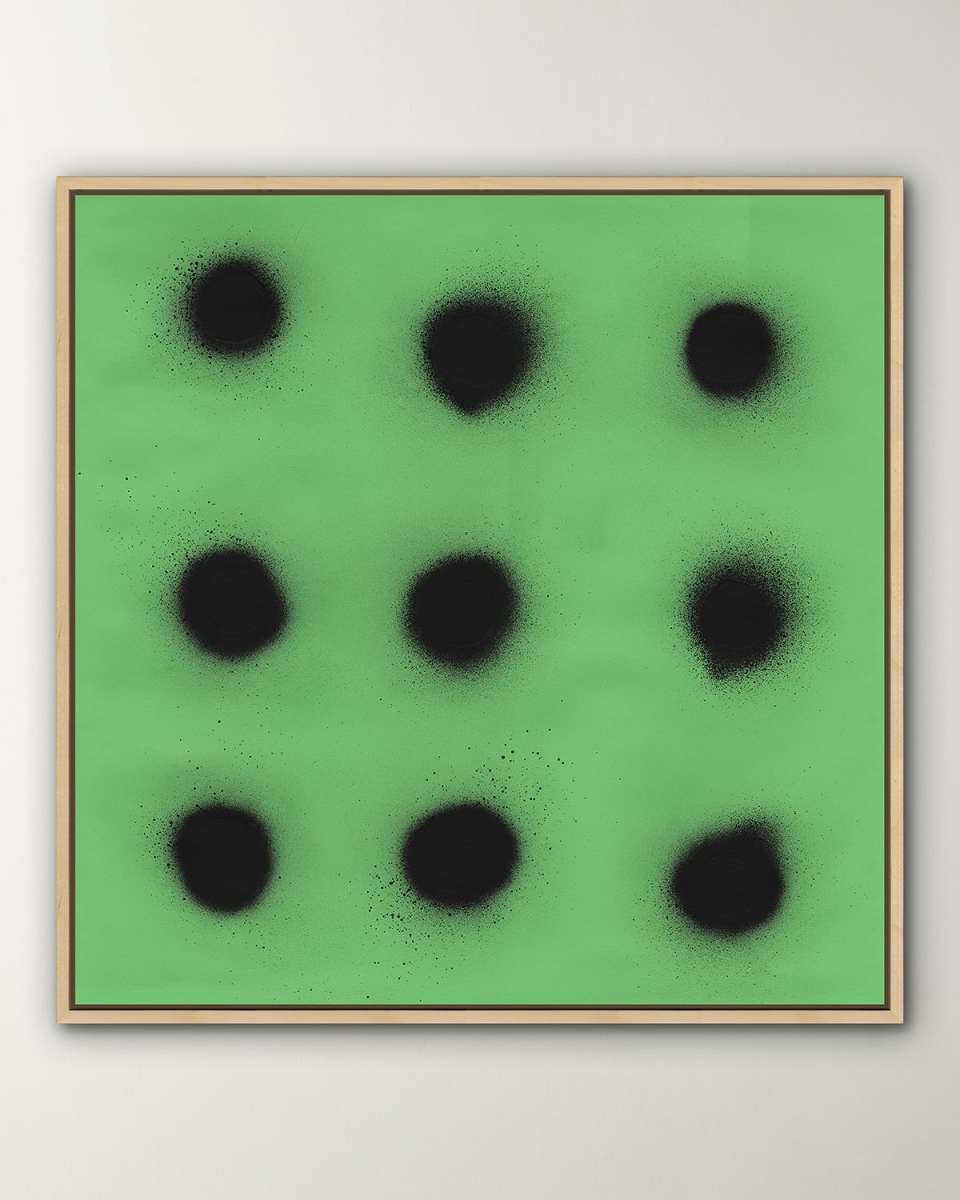 Spray Dots 1' Digital Print Wall Art by Elisso