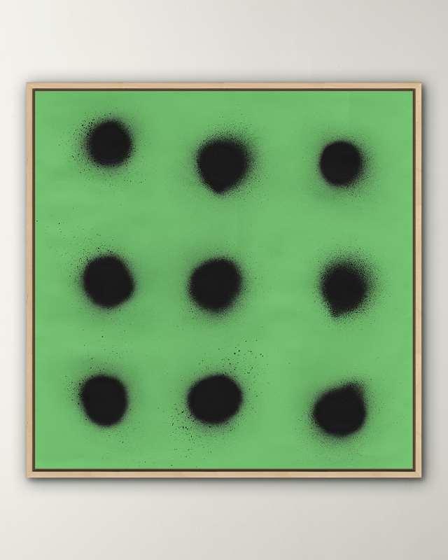 Spray Dots 1' Digital Print Wall Art by Elisso