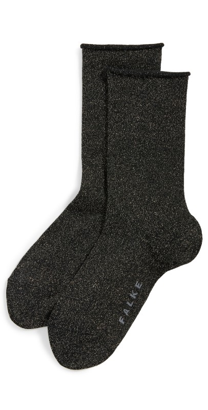 Falke Shiny Socks Black